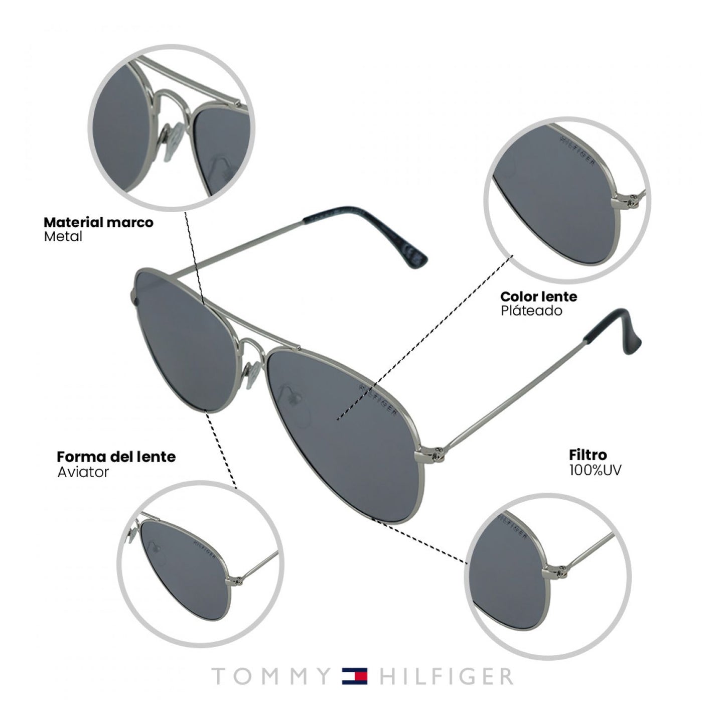 Lentes De Sol Tommy Hilfiger Outlook X67109