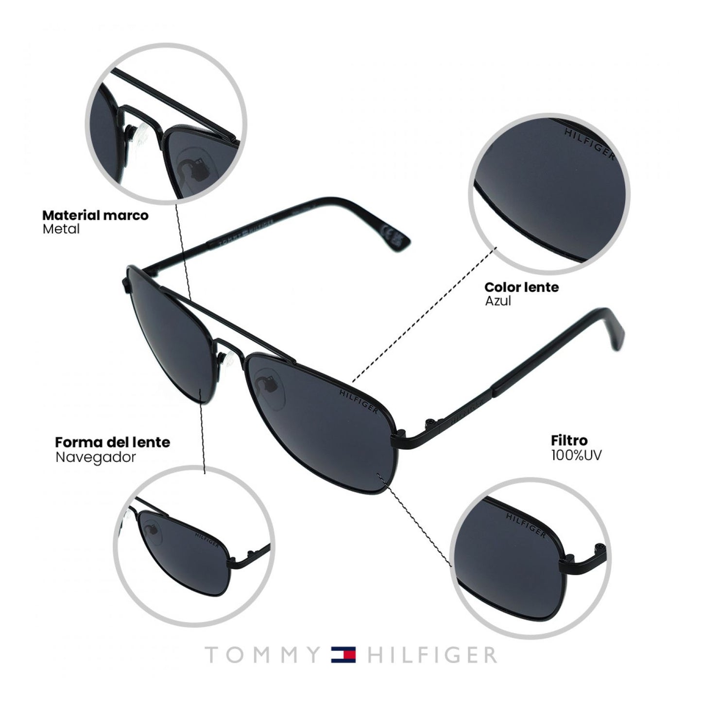 Lentes De Sol Tommy Hilfiger Outlook X67111