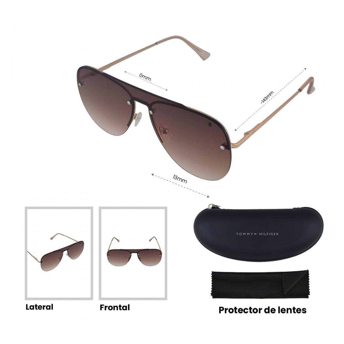 Lentes Tommy Hilfiger Outlook X60071