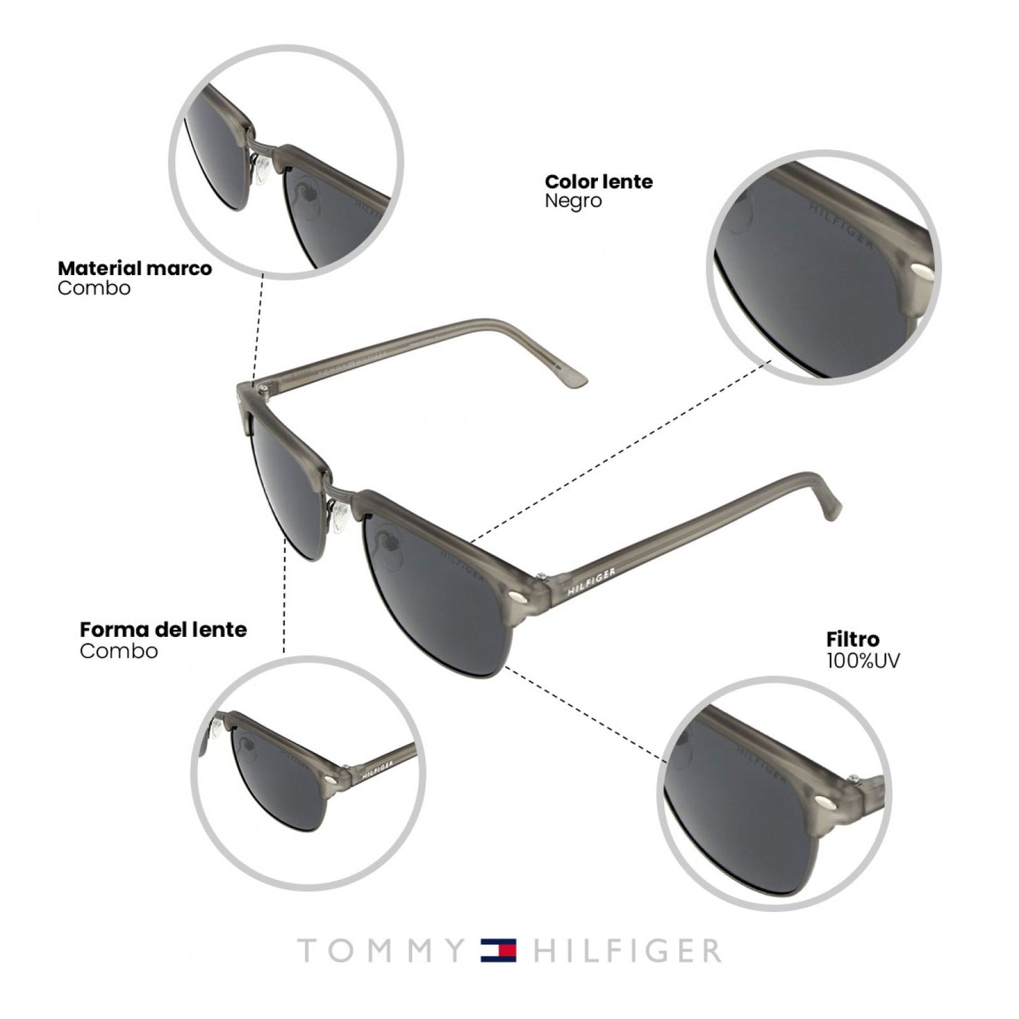 Lentes De Sol Tommy Hilfiger Outlook X64015
