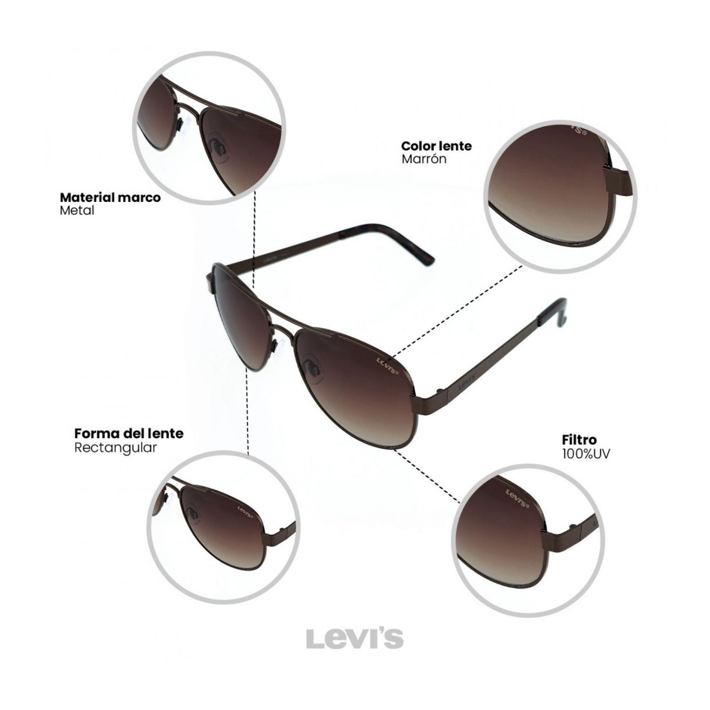 Lentes De Sol Levis Outlook X14058