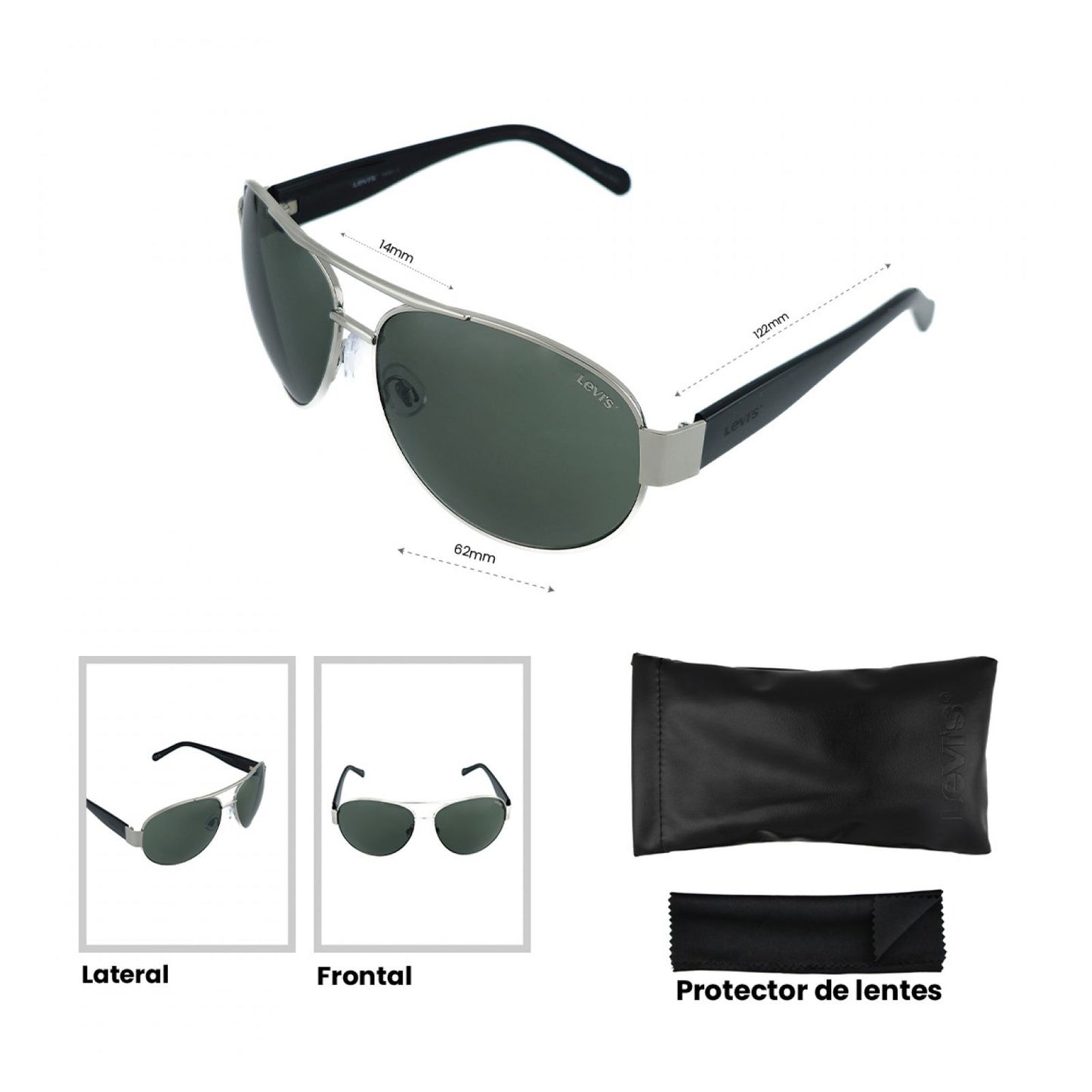 Lentes De Sol Levis Outlook X14063