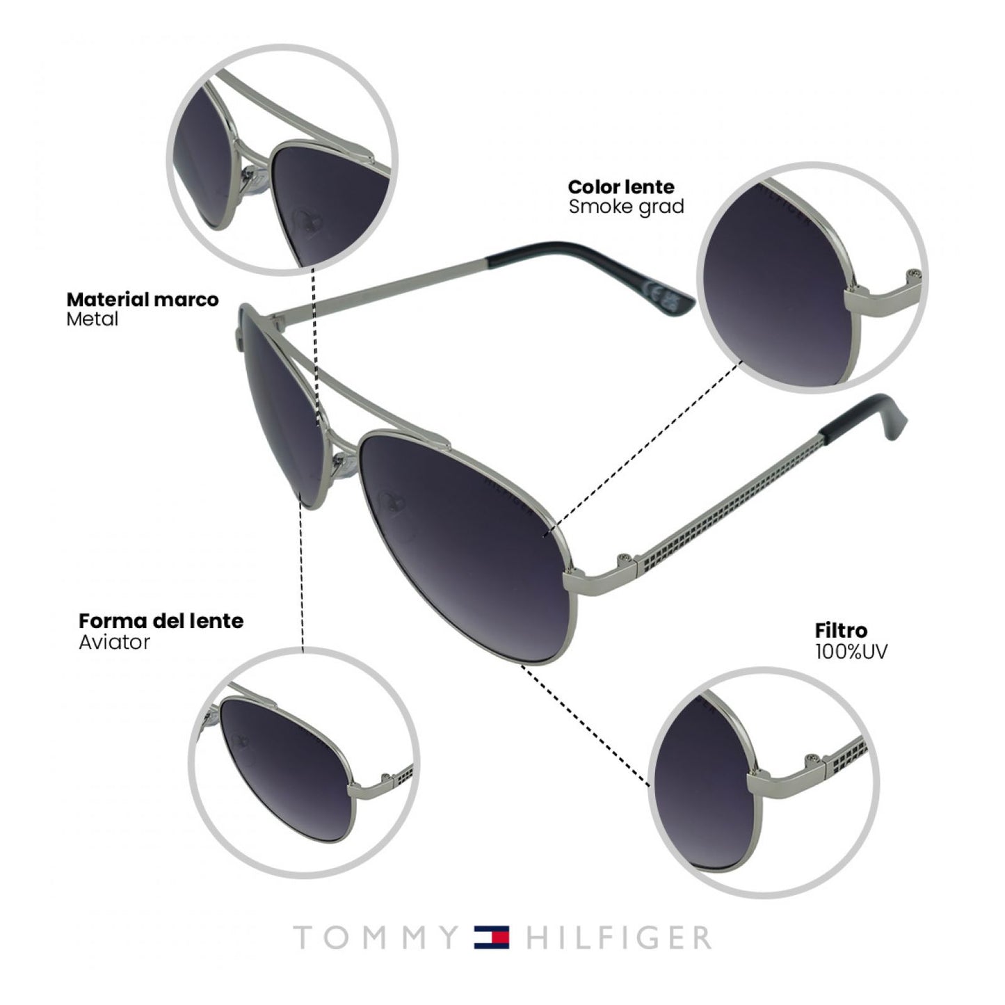 Lentes De Sol Tommy Hilfiger Outlook X60104
