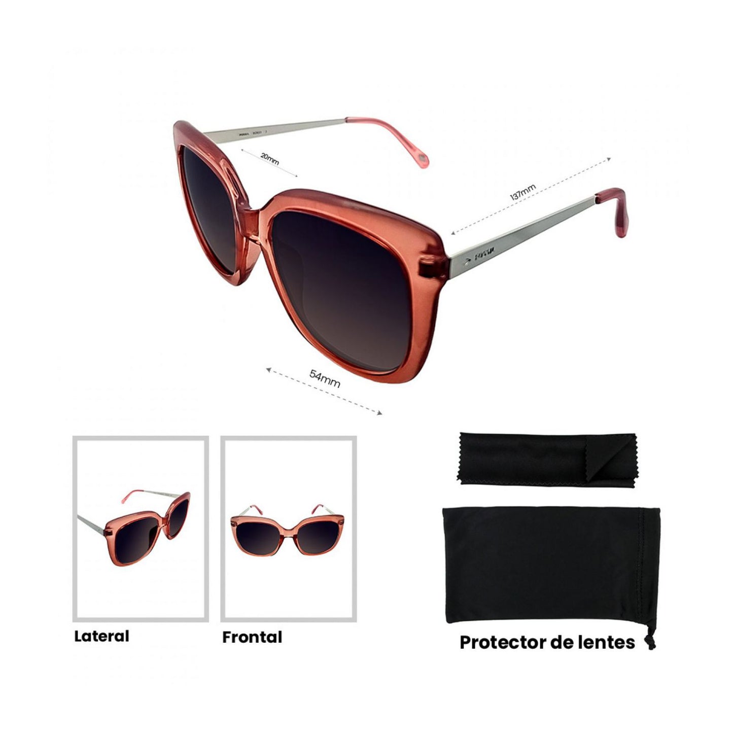 Lentes De Sol Fossil Outlook X82635