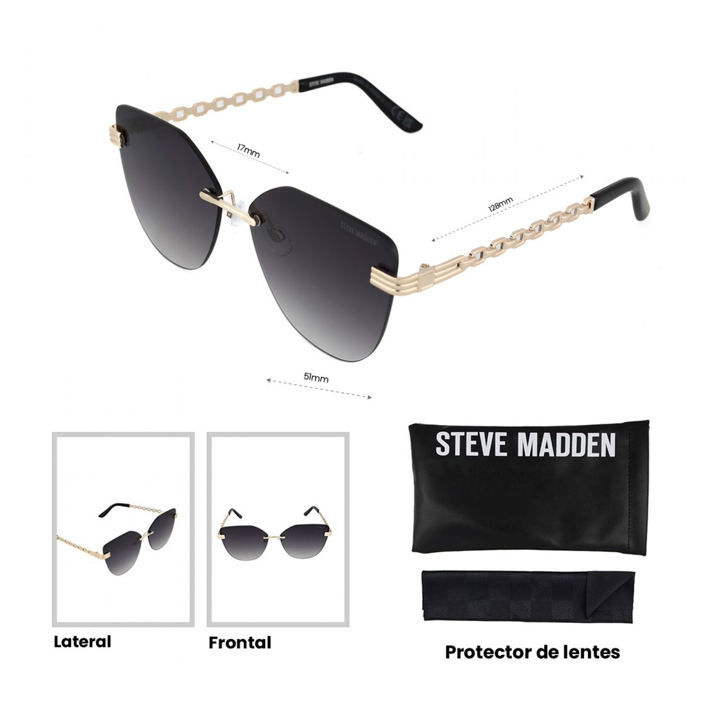 Lentes De Sol Steve Madden Outlook X17011