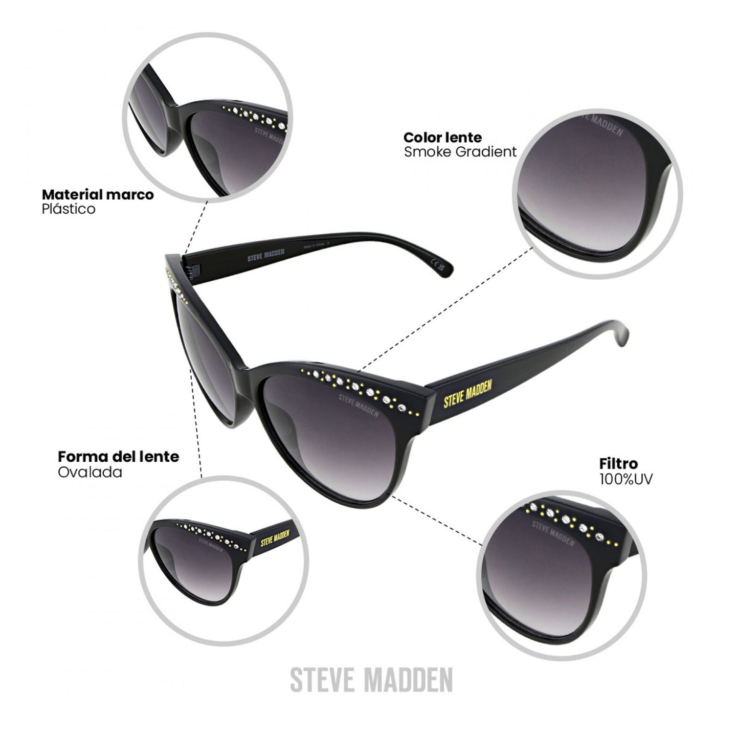 Lentes De Sol Steve Madden Outlook X17057