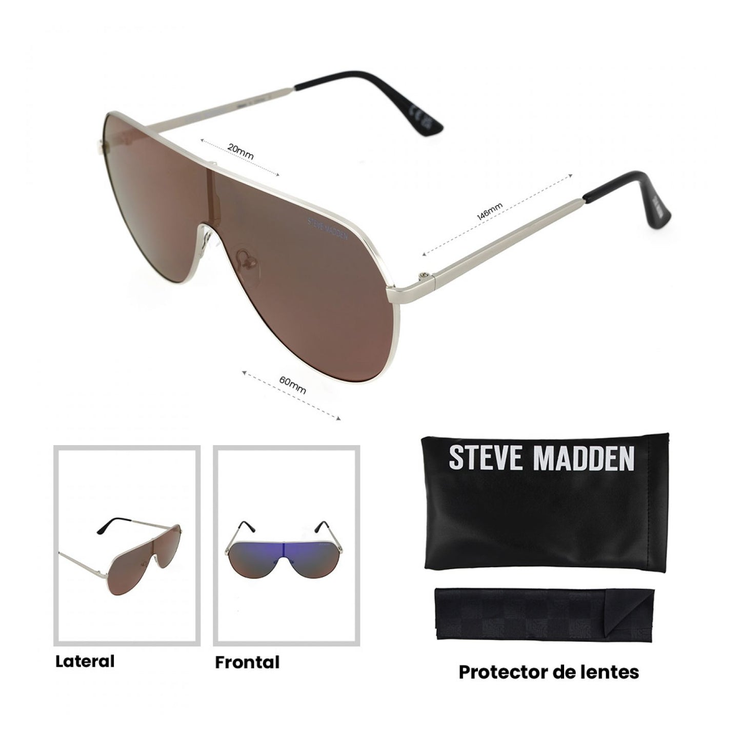 Lentes De Sol Steve Madden Outlook X17074