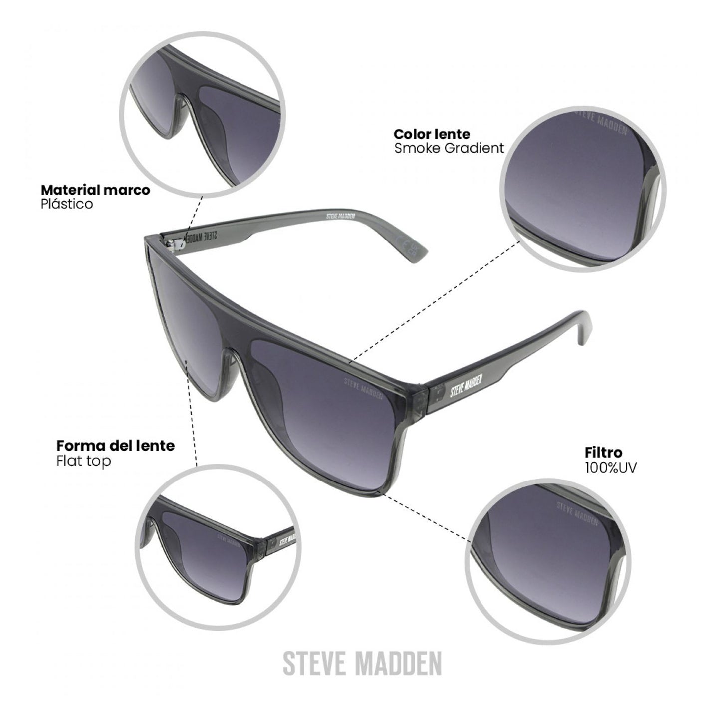 Lentes De Sol Steve Madden Outlook X17101
