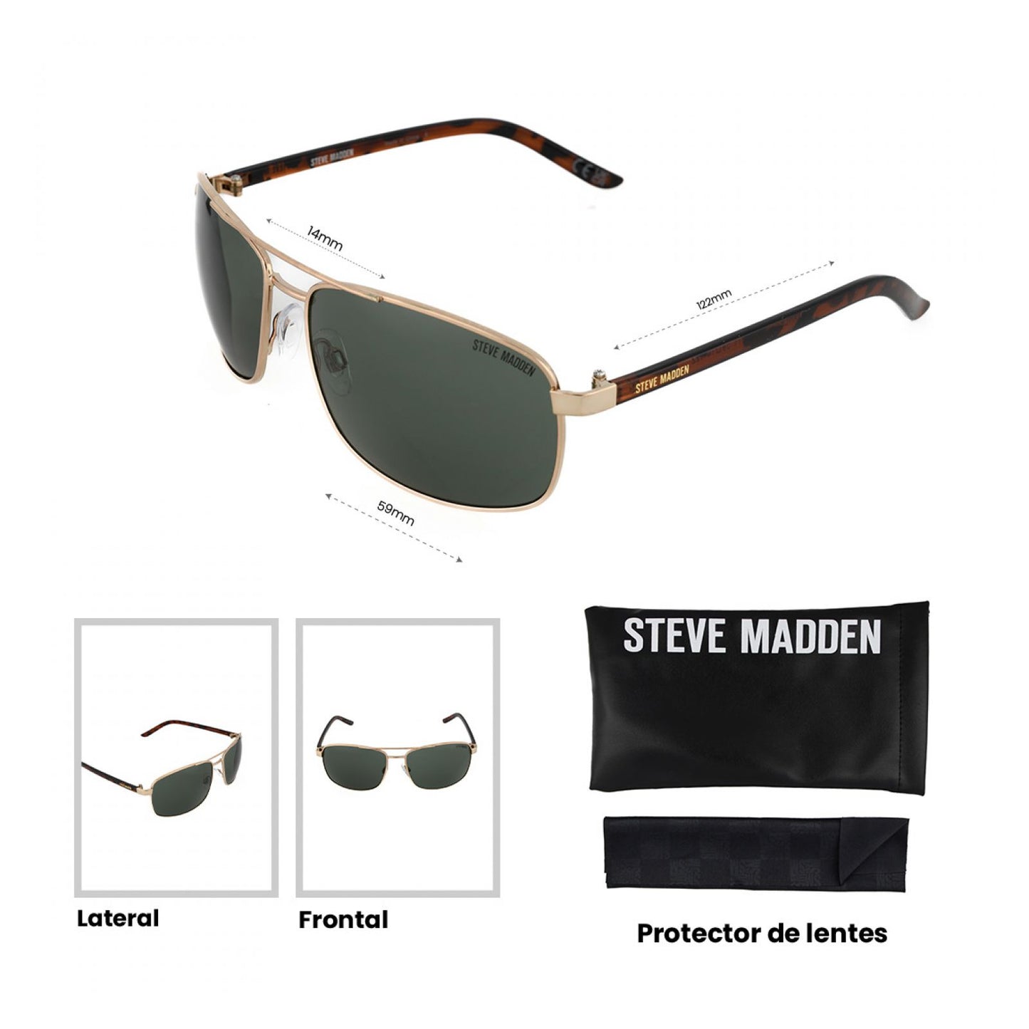 Lentes De Sol Steve Madden Outlook X17114