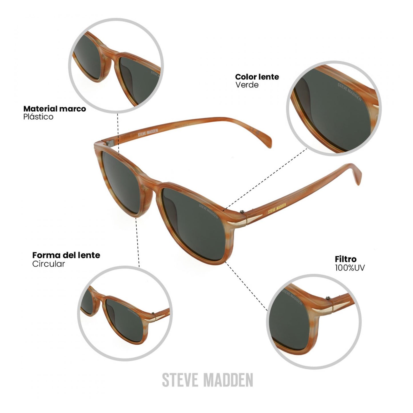 Lentes De Sol Steve Madden Outlook X17142