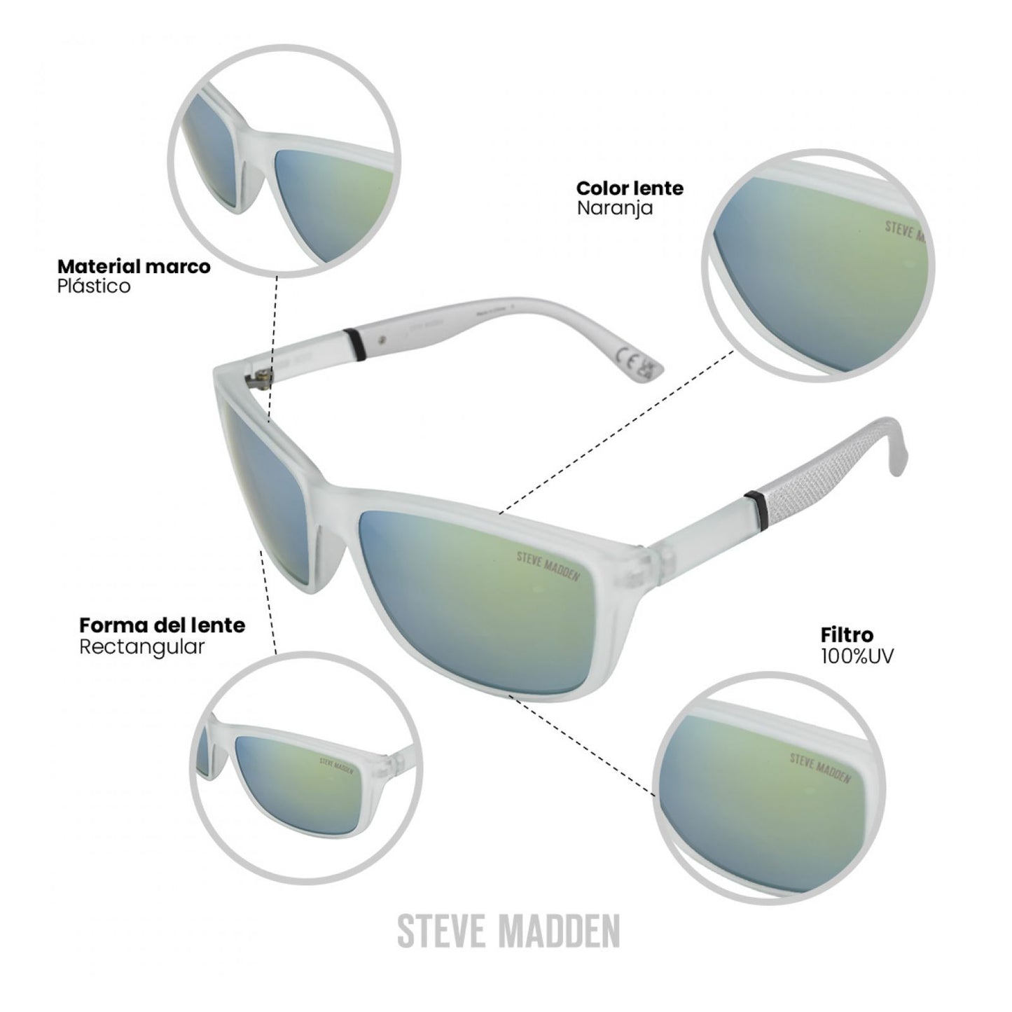 Lentes De Sol Steve Madden Outlook X17152