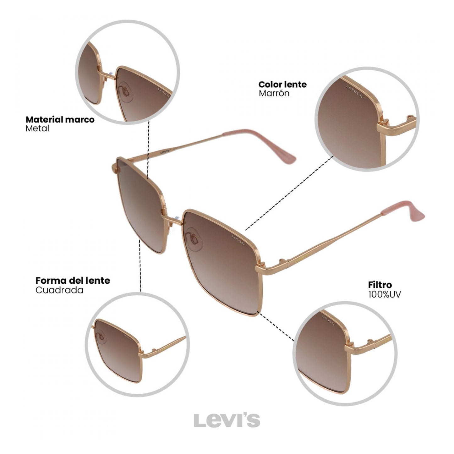 Lentes De Sol Levis Outlook X13147