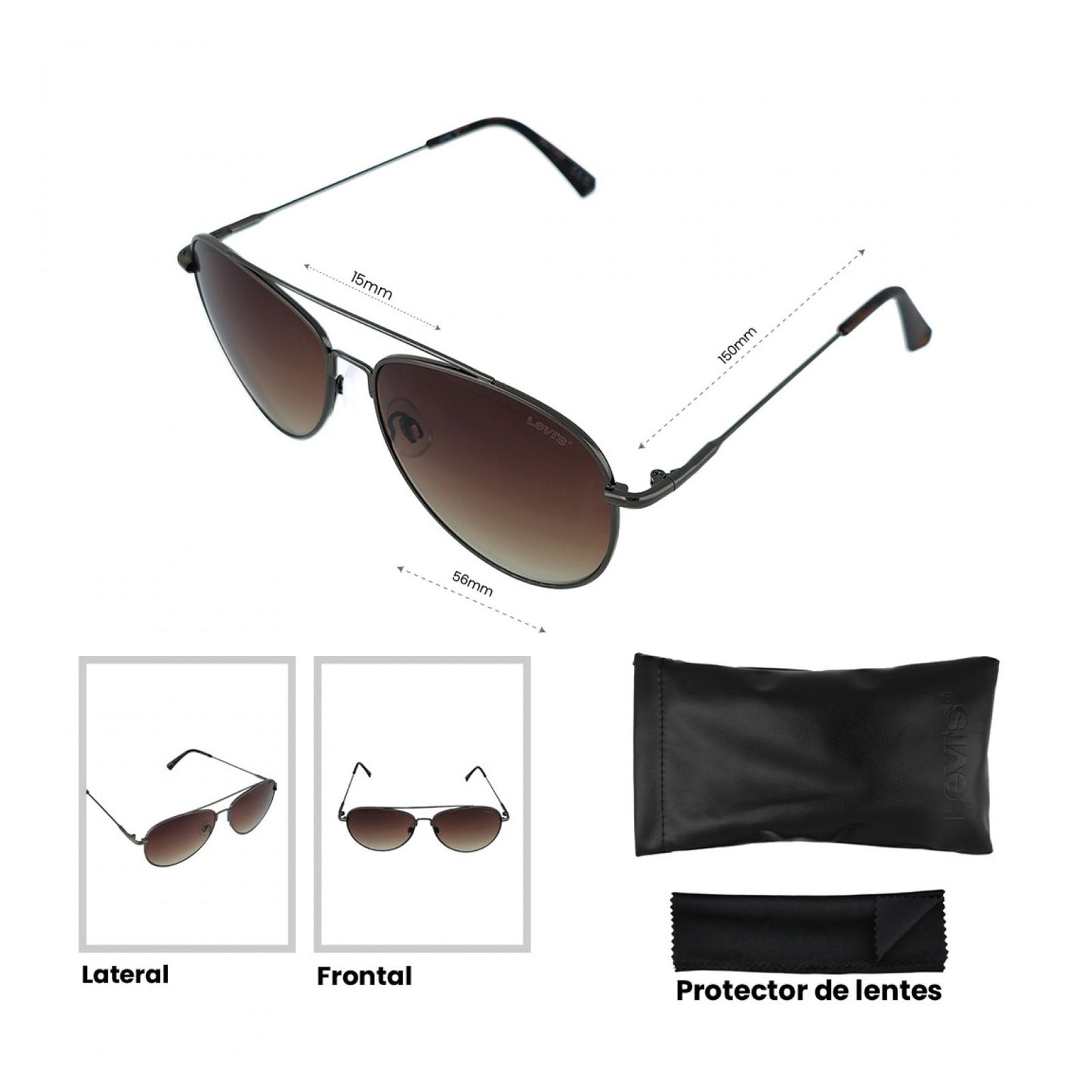 Lentes De Sol Levis Outlook X13176