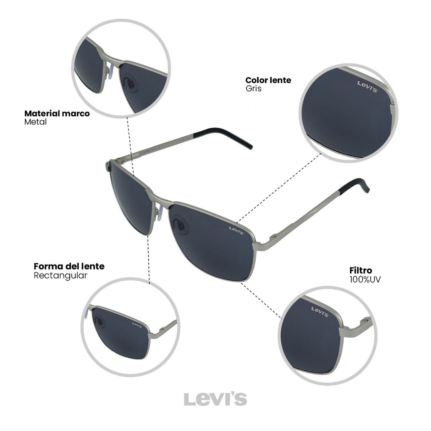 Lentes De Sol Levis Outlook X13184
