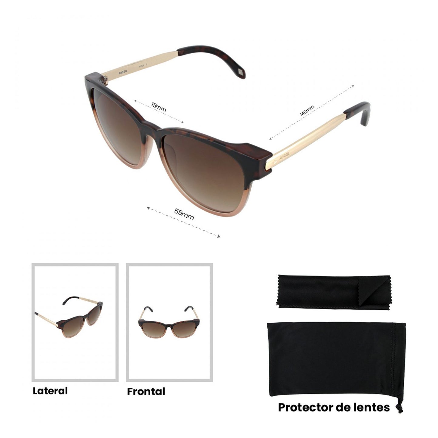 Lentes Fossil Outlook 66353826