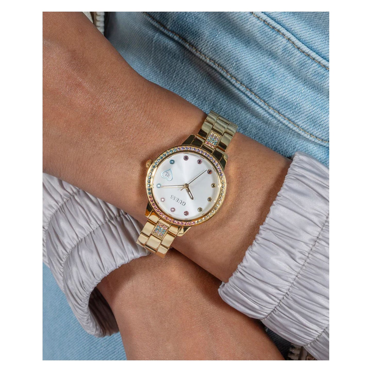 Reloj Guess three Of Hearts Gw0657l2