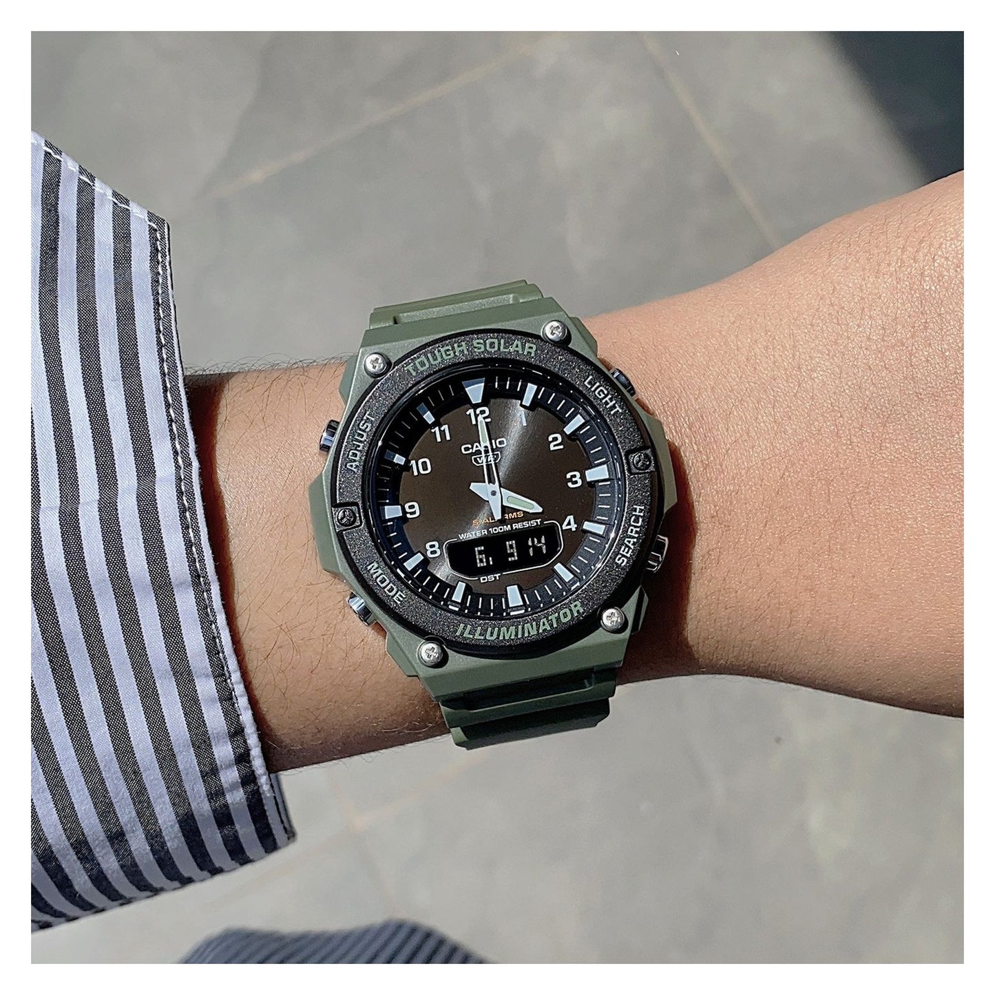 Reloj Casio Tough Solar Aq-s820w-3bvdf