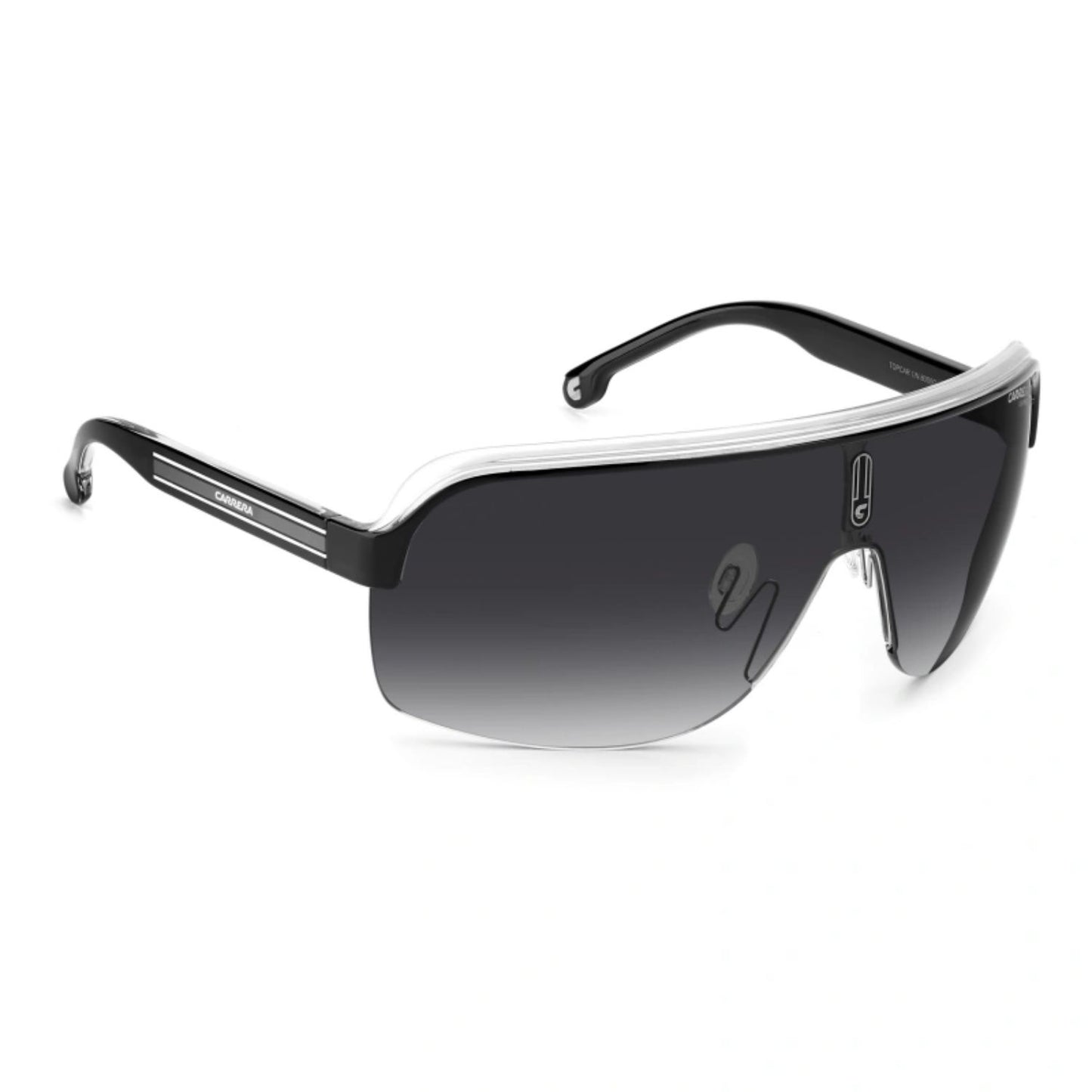 Lentes De Sol Forma Máscara Carrera Negro