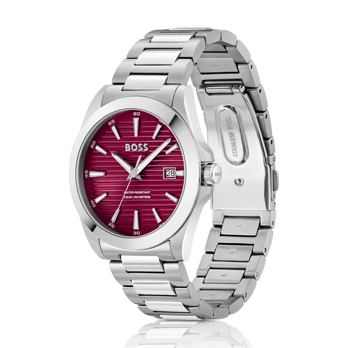 Reloj Boss Strike Silver 1514174
