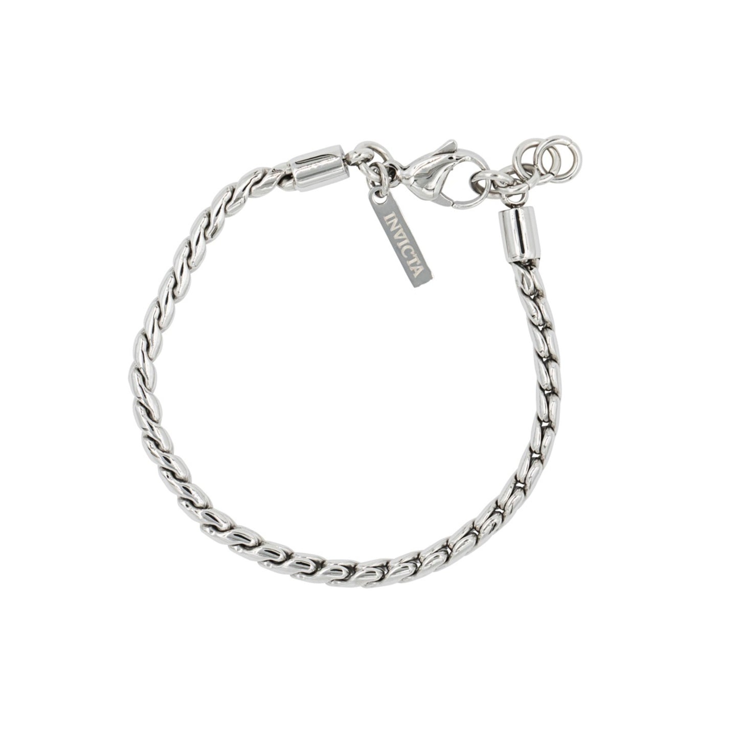Pulsera De Acero Invicta Plateada Elementals