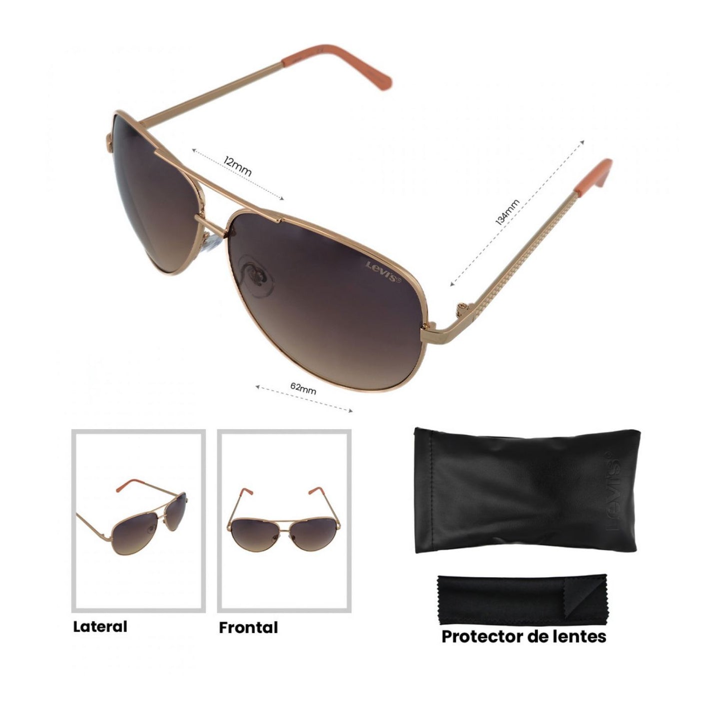 Lentes De Sol Levis Outlook X13038