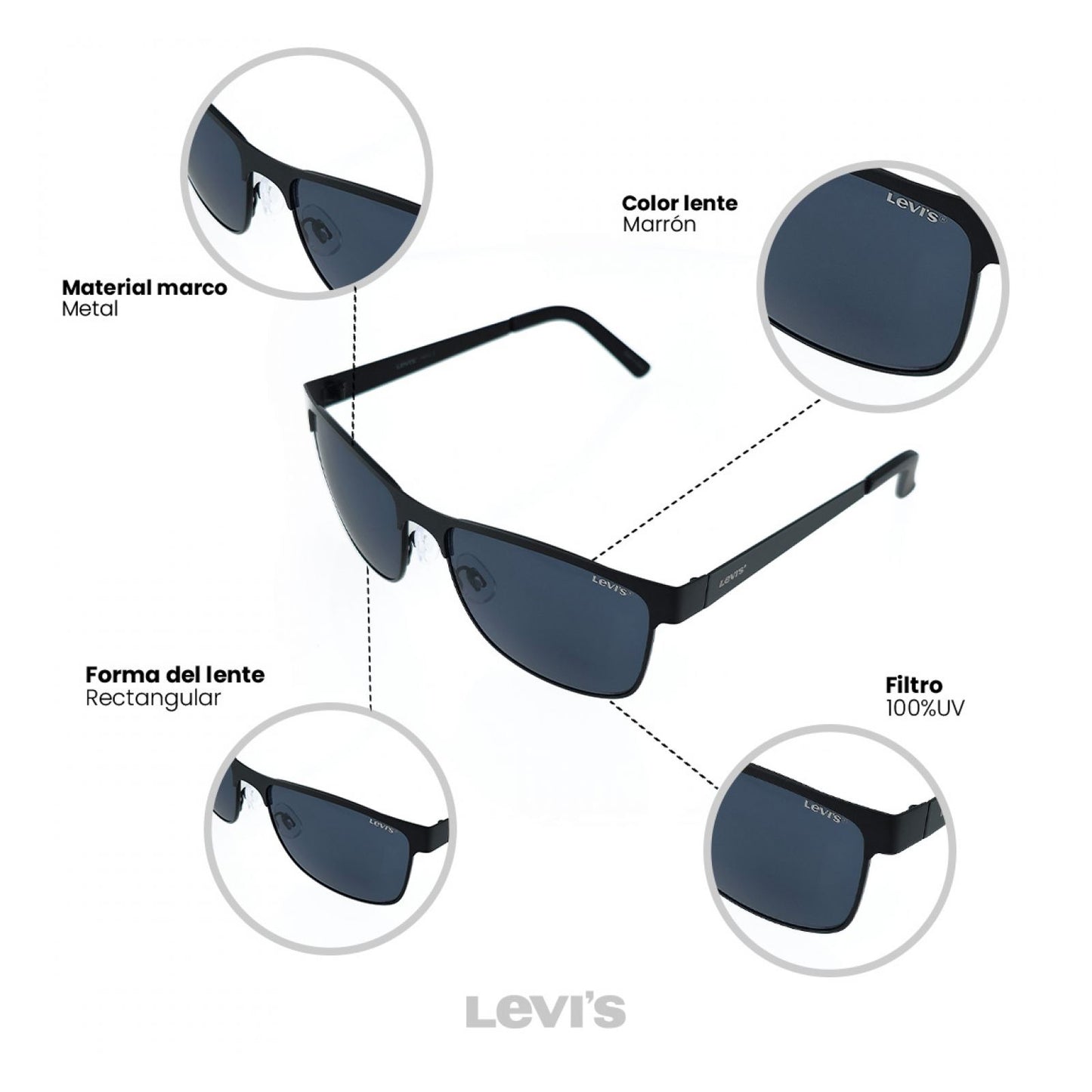 Lentes De Sol Levis Outlook X14016