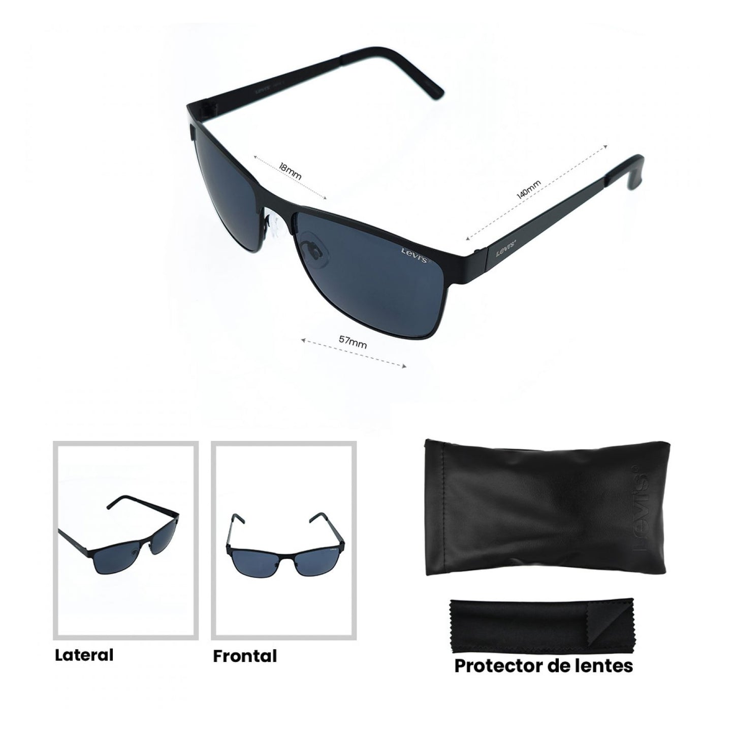 Lentes De Sol Levis Outlook X14016