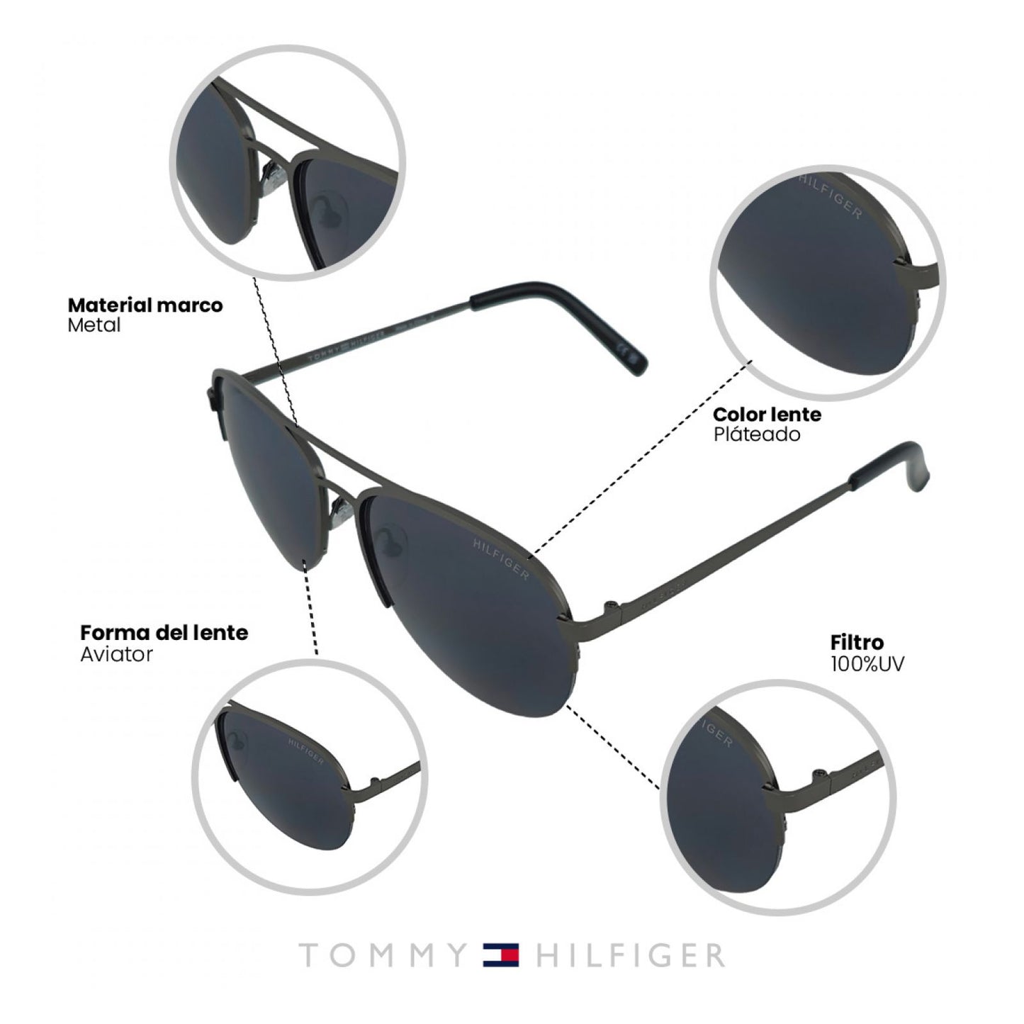 Lentes De Sol Tommy Hilfiger Outlook X62049