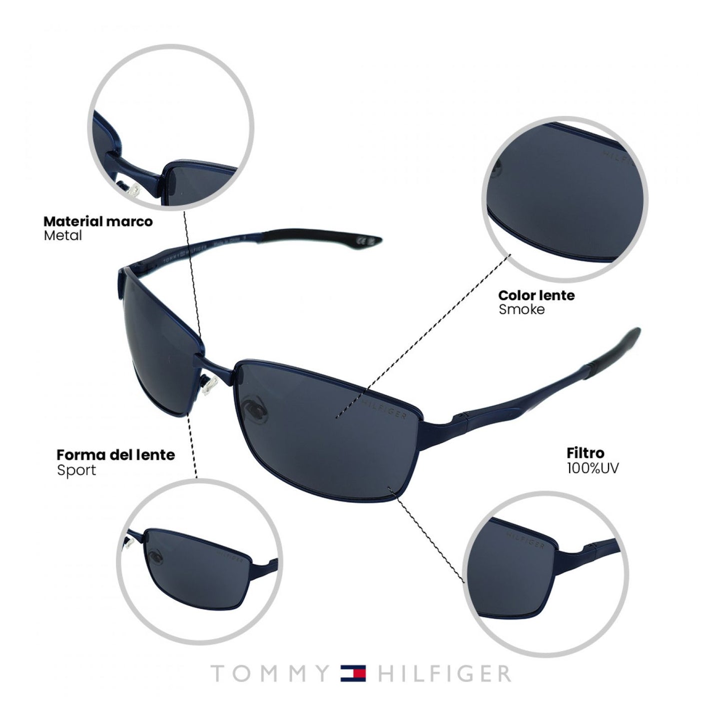 Lentes De Sol Tommy Hilfiger Outlook X62067