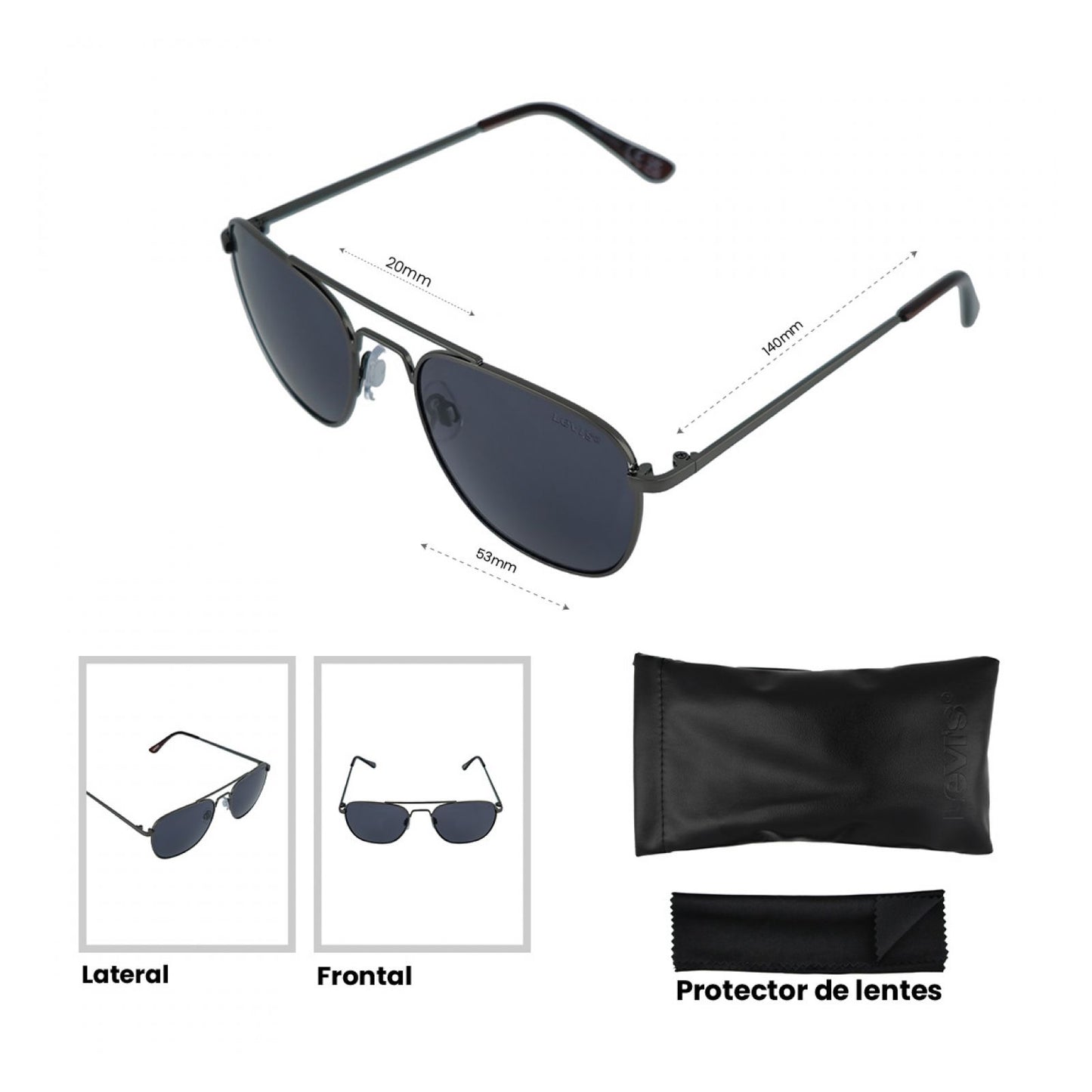 Lentes De Sol Levis Outlook X14038