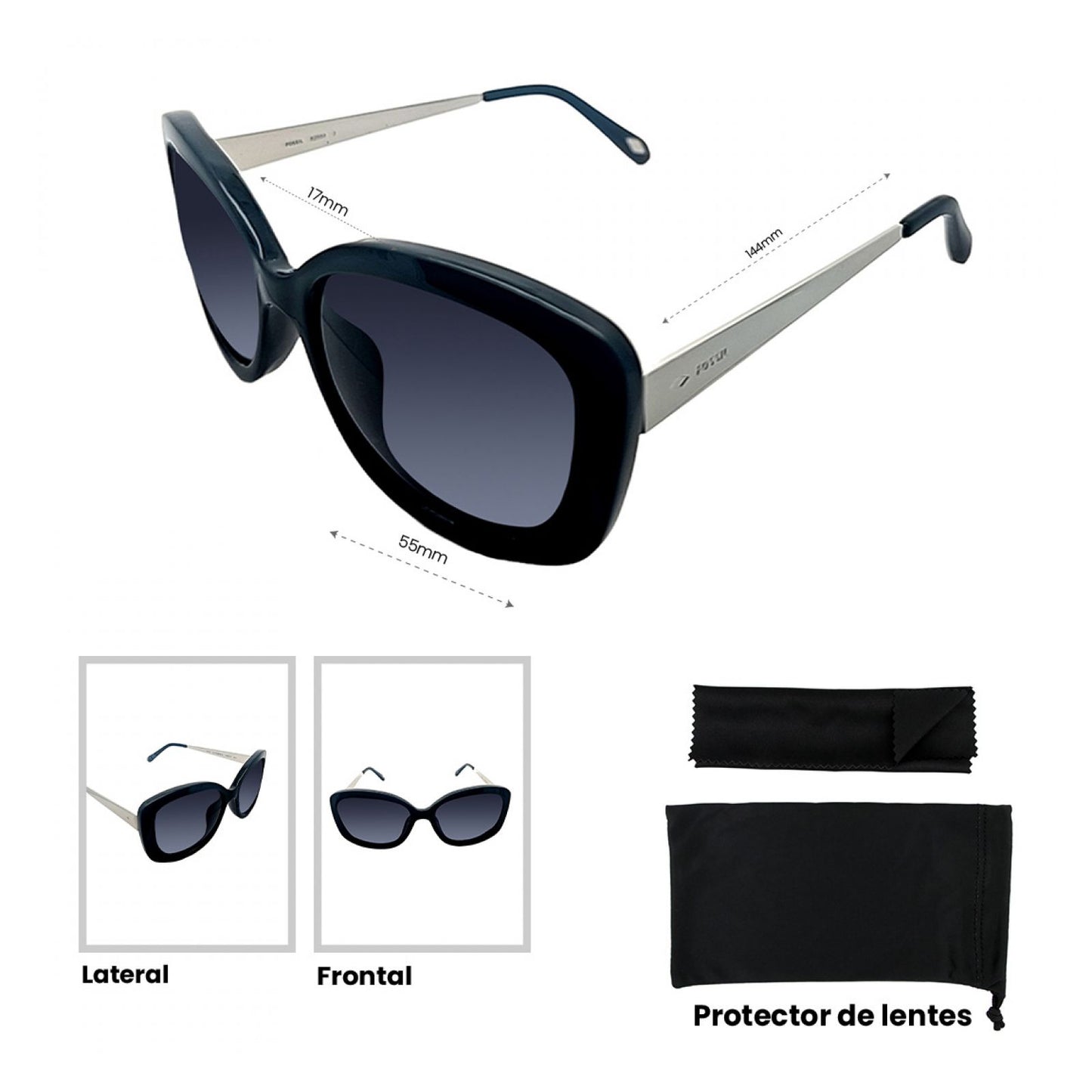Lentes De Sol Fossil Outlook X82558