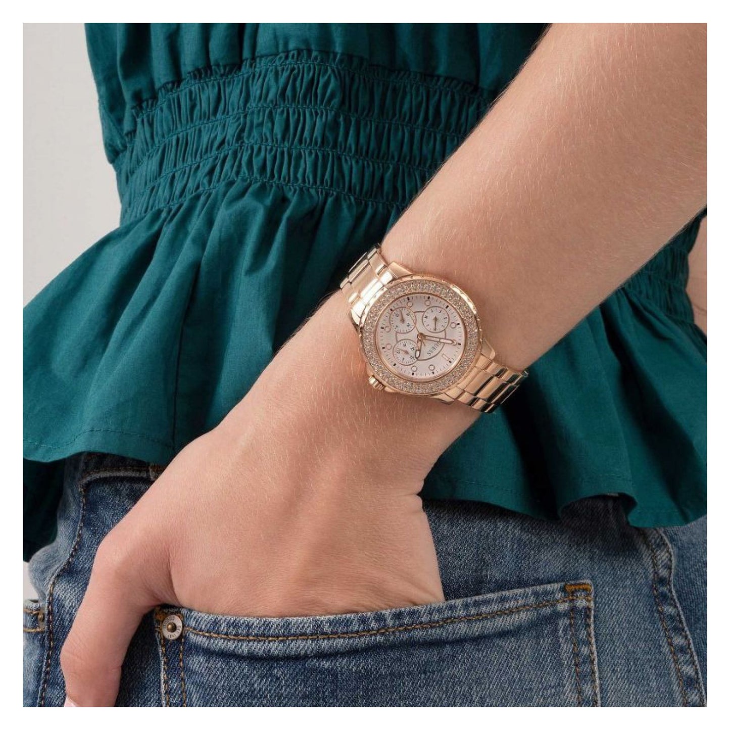 Reloj Guess Crown Jewel Gw0410l3