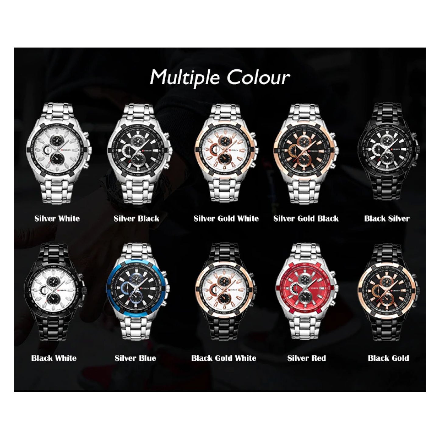 Reloj Curren 8023wtrg