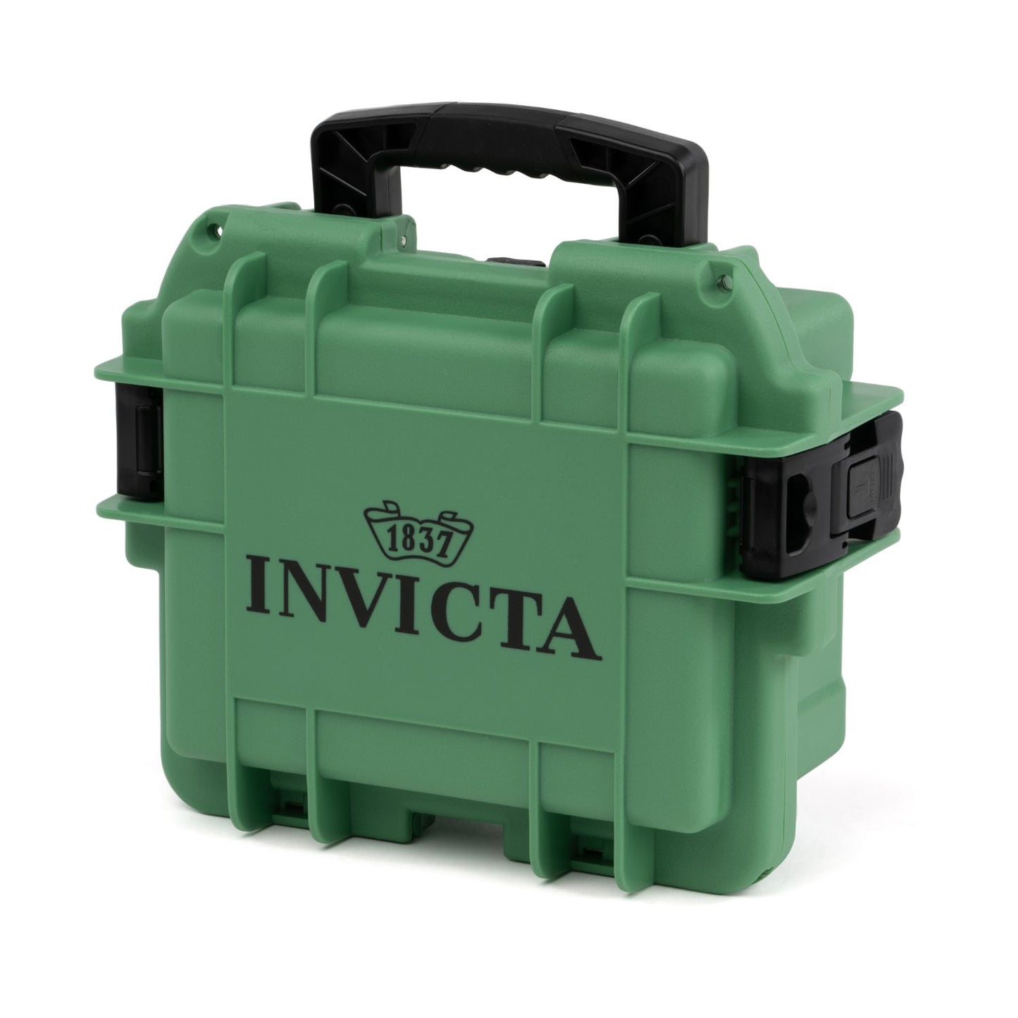 CAJA DE IMPACTO INVICTA PARA 3 RELOJES - VERDE
