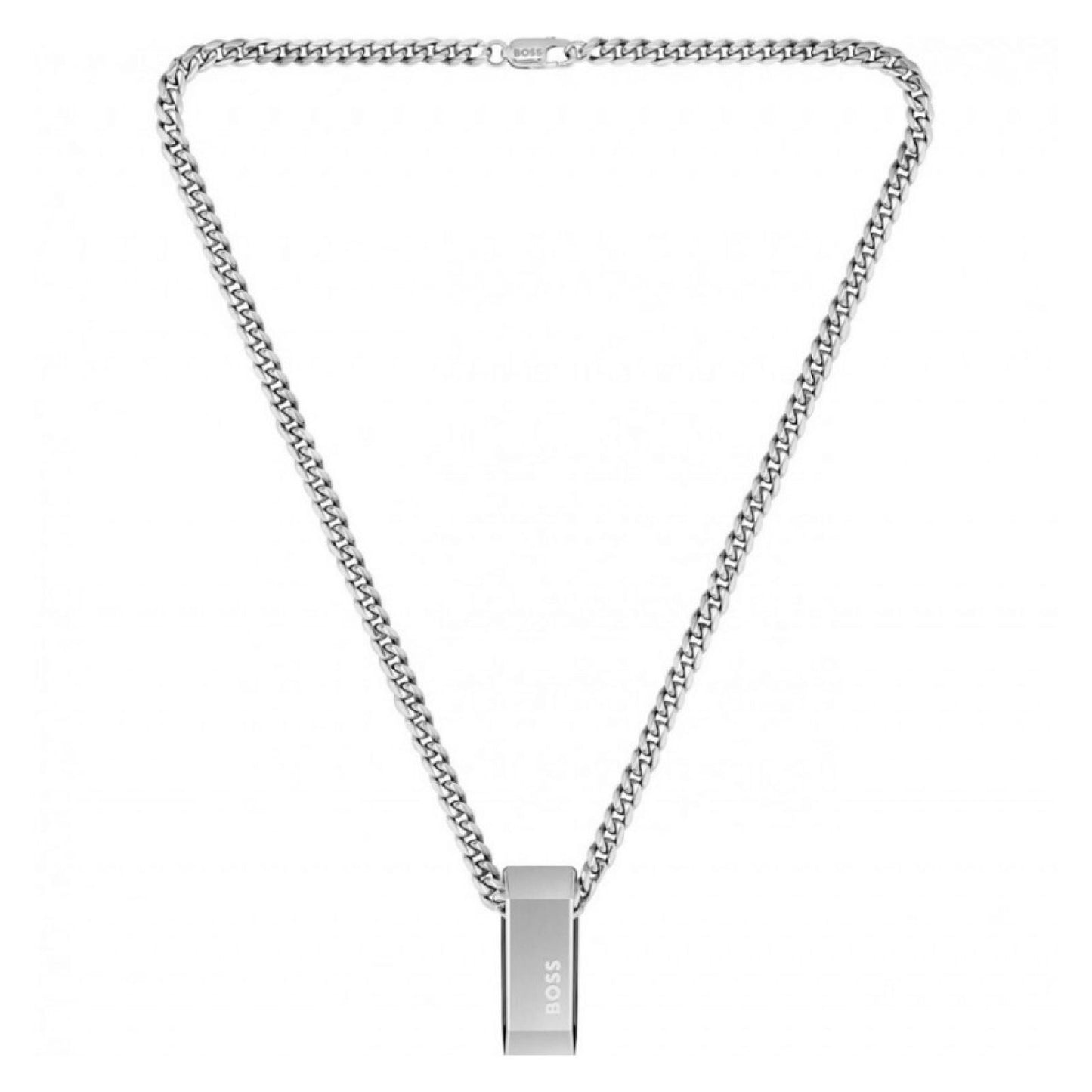Collar Hugo Boss Para Hombre Carter De Acero Inoxidable 1580315