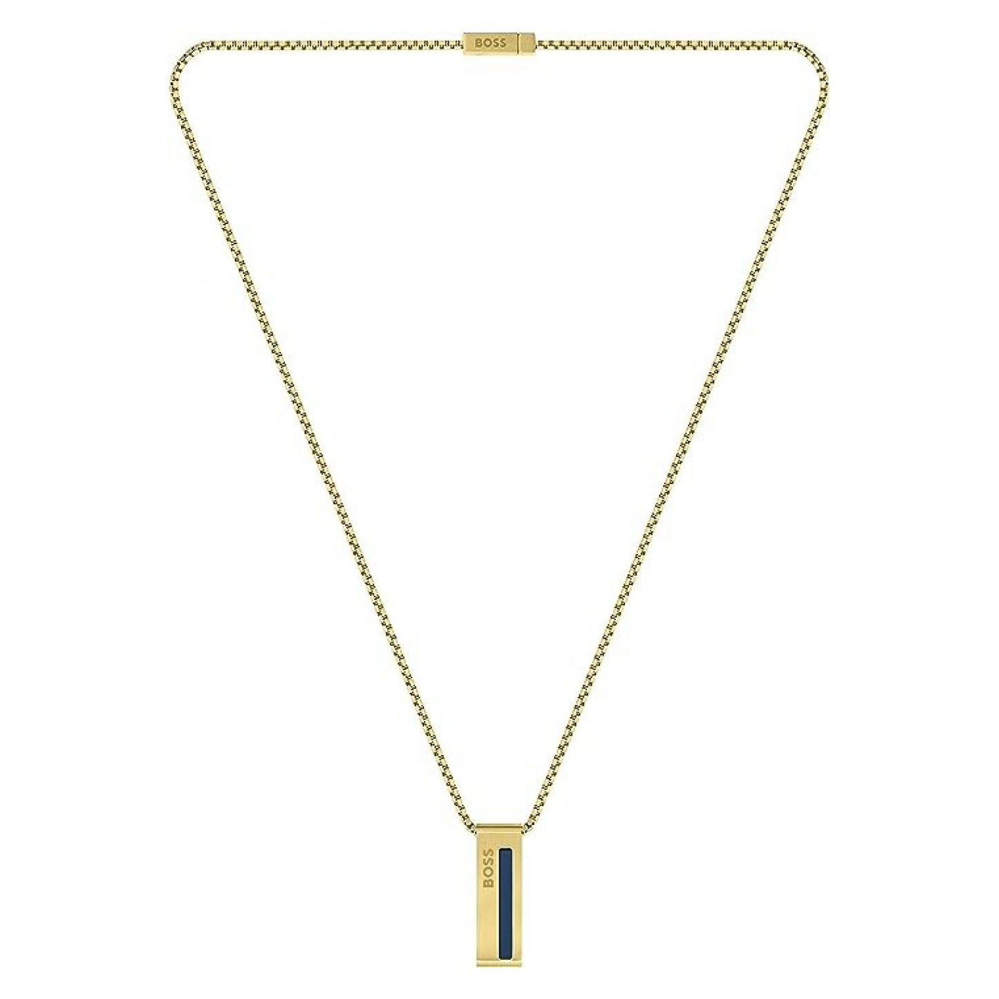 Collar Hugo Boss Acero Inoxidable 1580360 Hombre