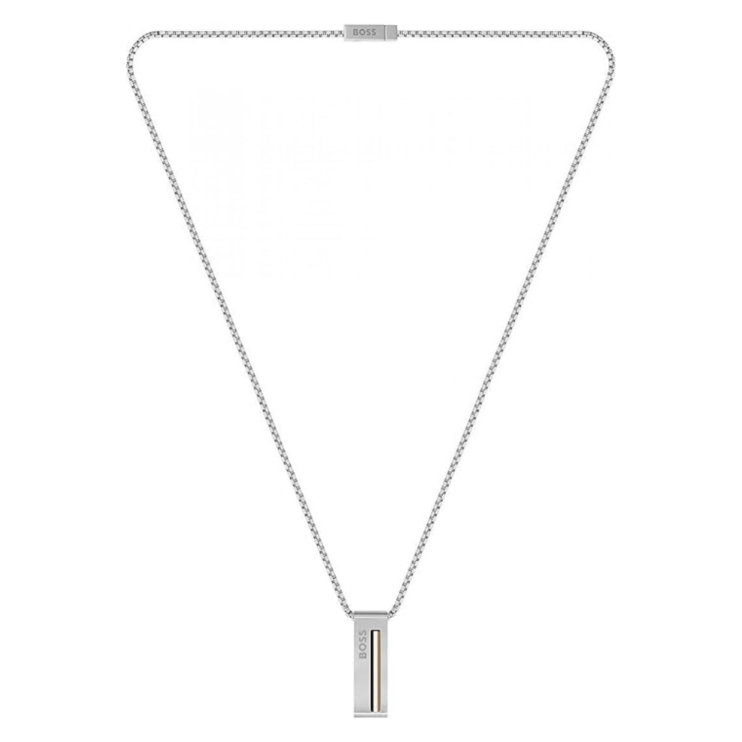 Collar Hugo Boss Acero Inoxidable 1580361 Hombre