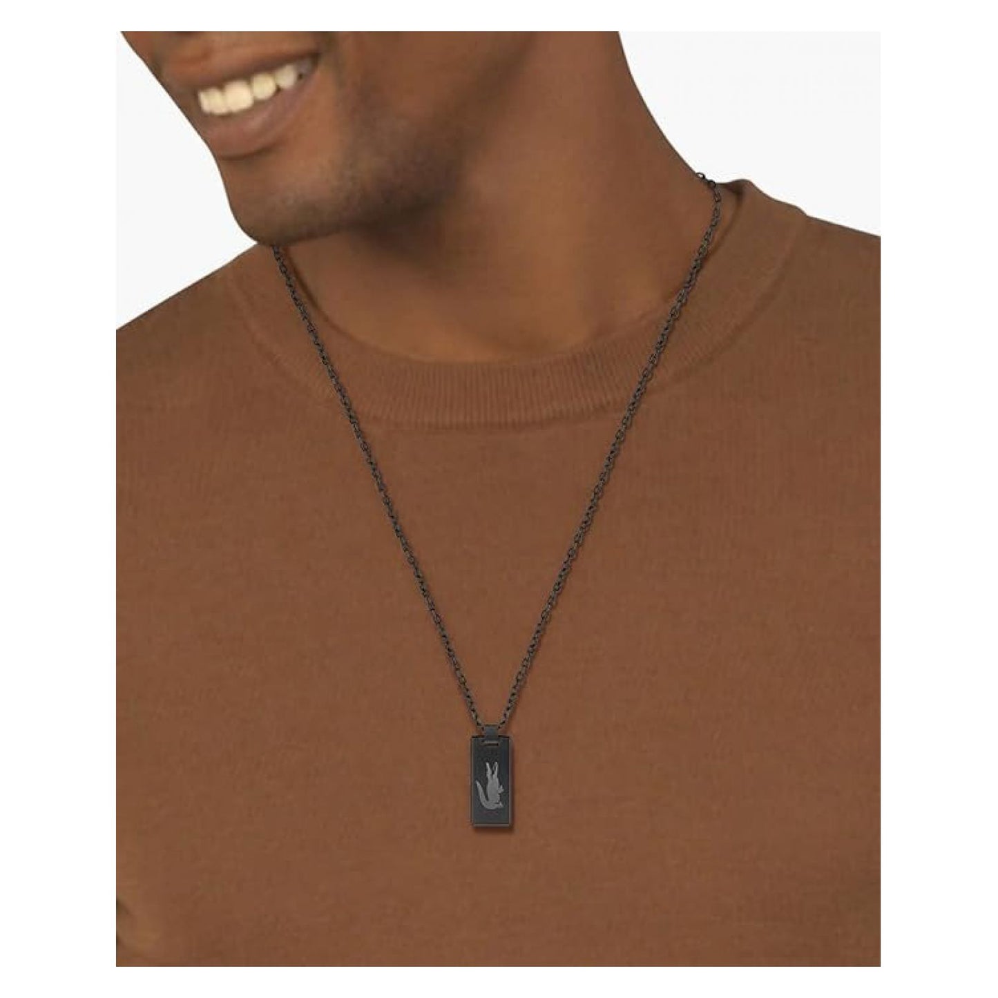 Collar Lacoste Acero Inoxidable 2040080 Hombre