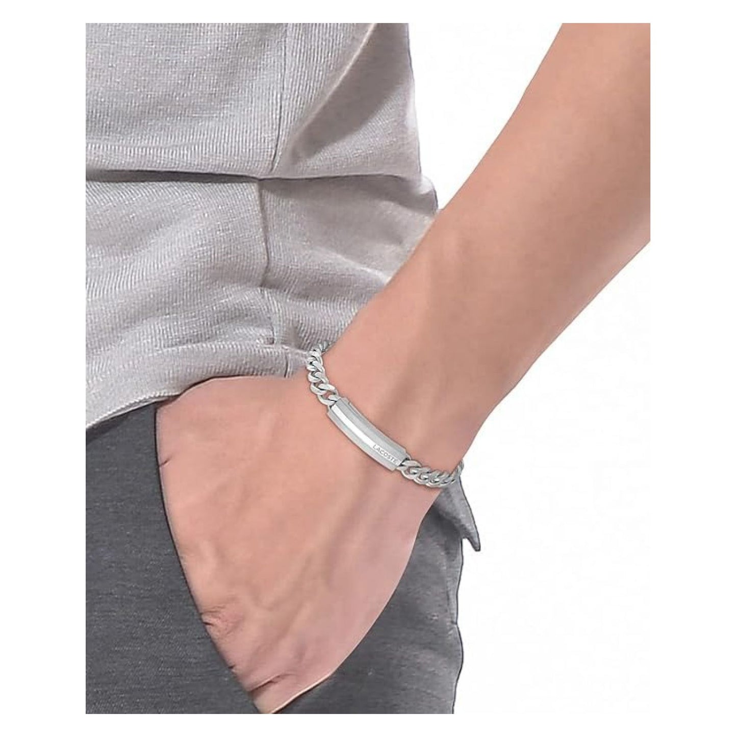 Pulsera Lacoste Acero Inoxidable 2040091 Hombre