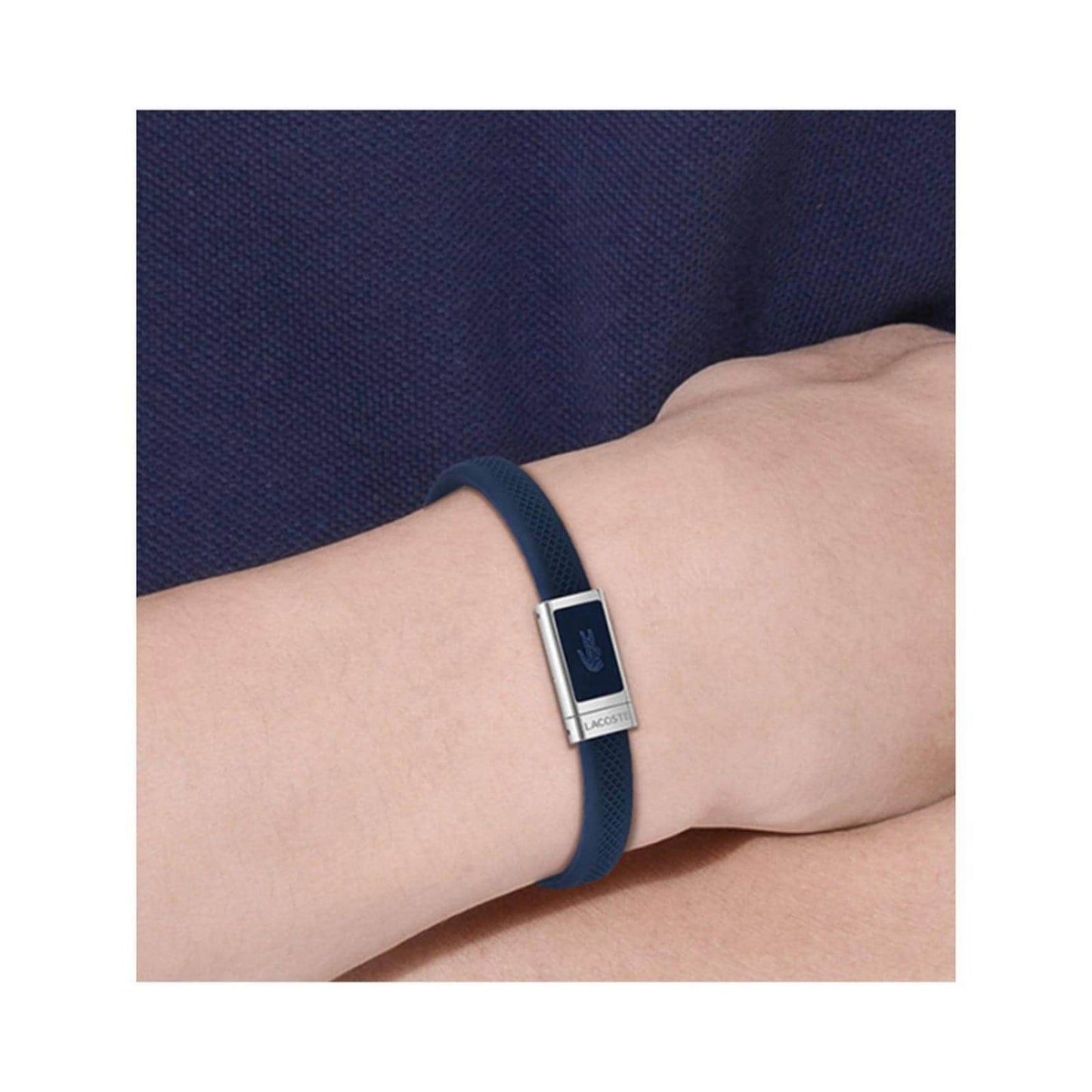 Pulsera Lacoste Silicona 2040115 Hombre