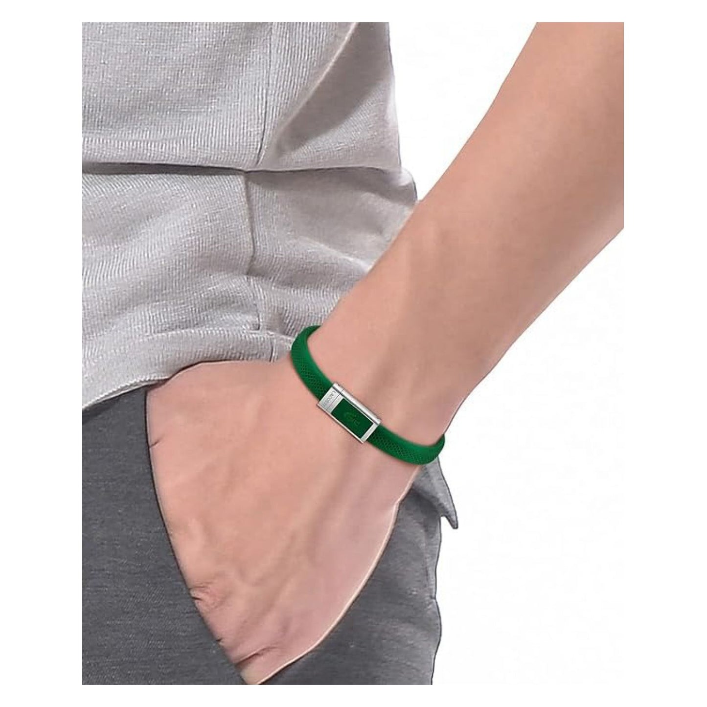 Pulsera Lacoste Silicona 2040116 Hombre