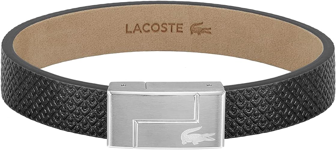 Brazalete Lacoste Cuero 2040185 Hombre