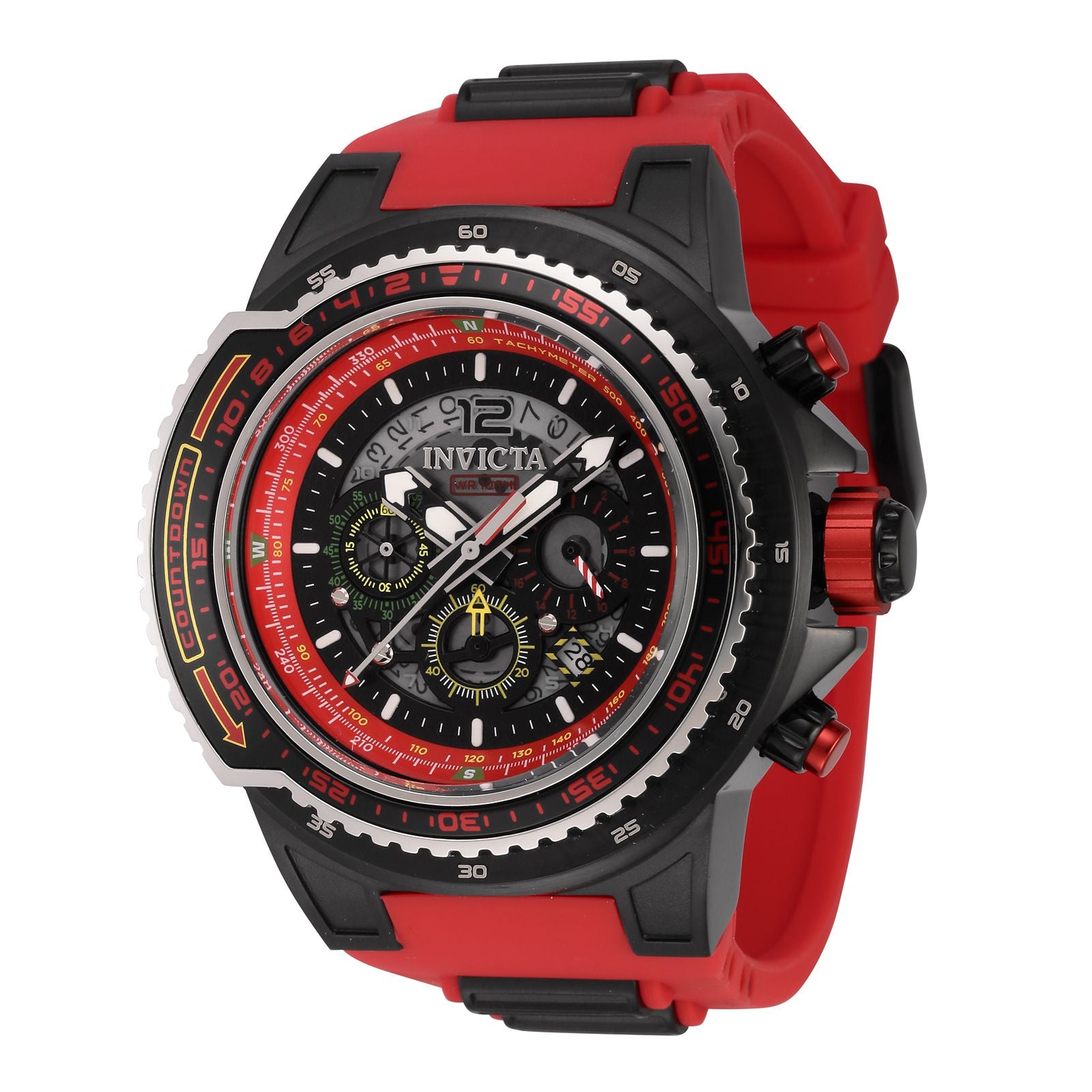 Reloj discount invicta rojo