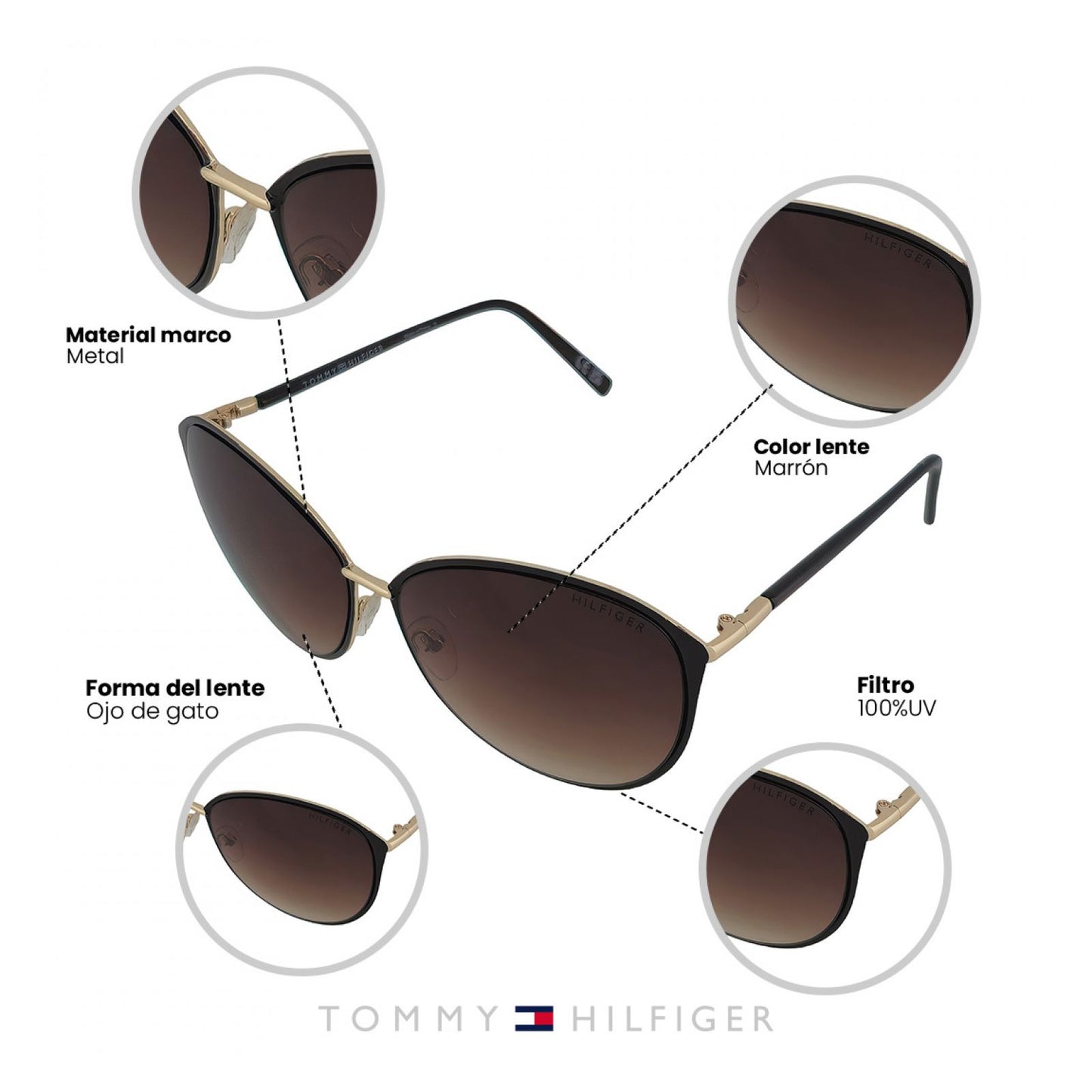 Lentes De Sol Tommy Hilfiger Outlook X60005