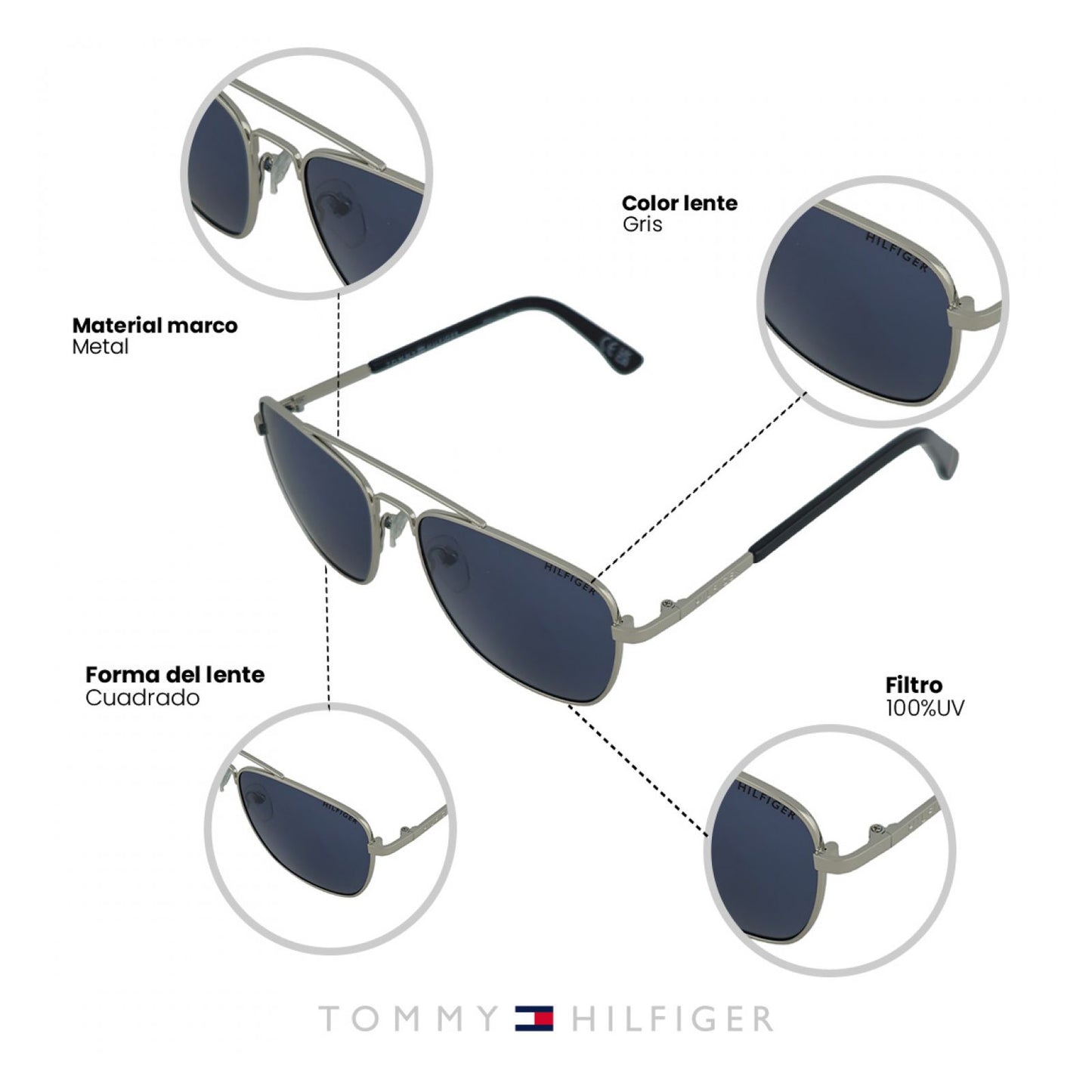 Lentes De Sol Tommy Hilfiger Outlook X67112