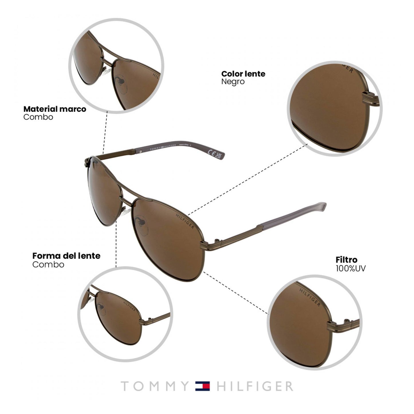 Lentes De Sol Tommy Hilfiger Outlook X67136