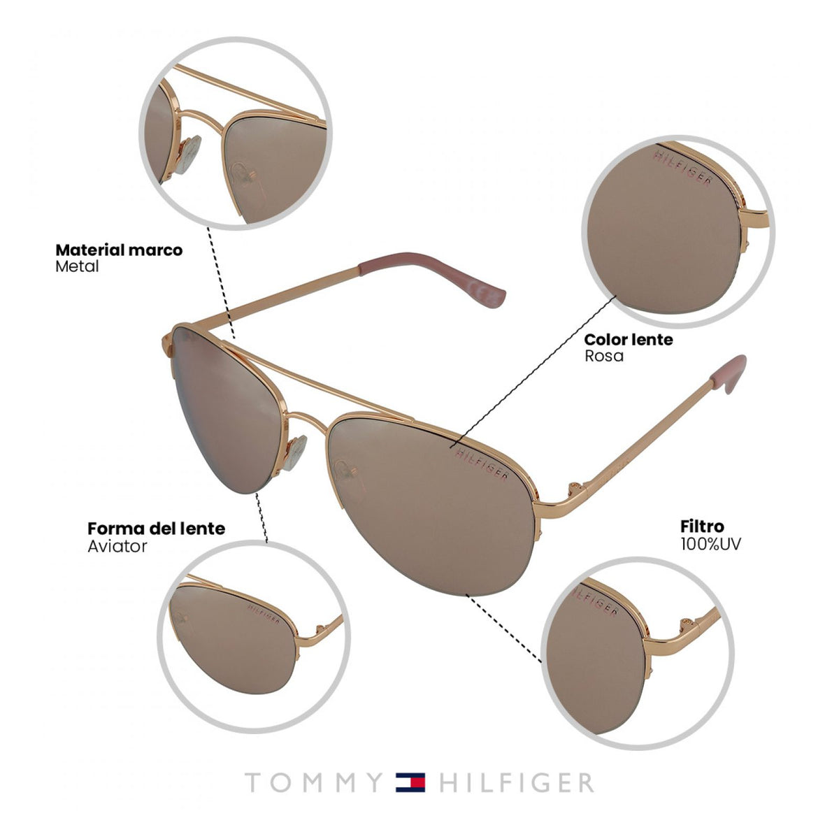 Lentes De Sol Tommy Hilfiger Outlook X60040