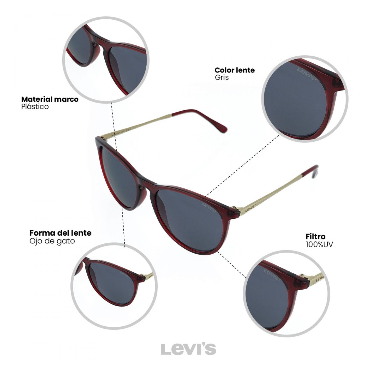 Lentes De Sol Levis Outlook X13016