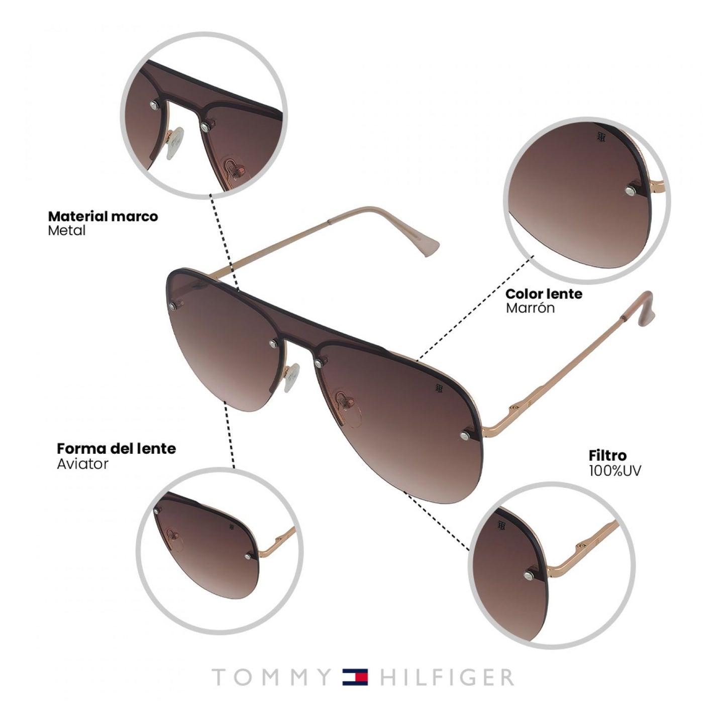 Lentes Tommy Hilfiger Outlook X60071
