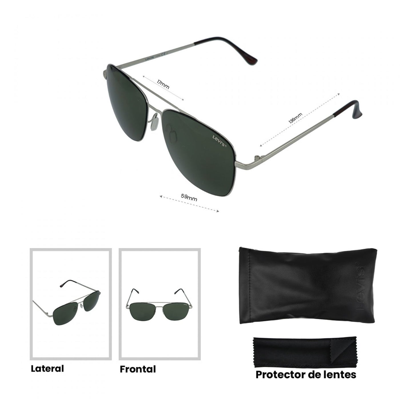 Lentes De Sol Levis Outlook X14040